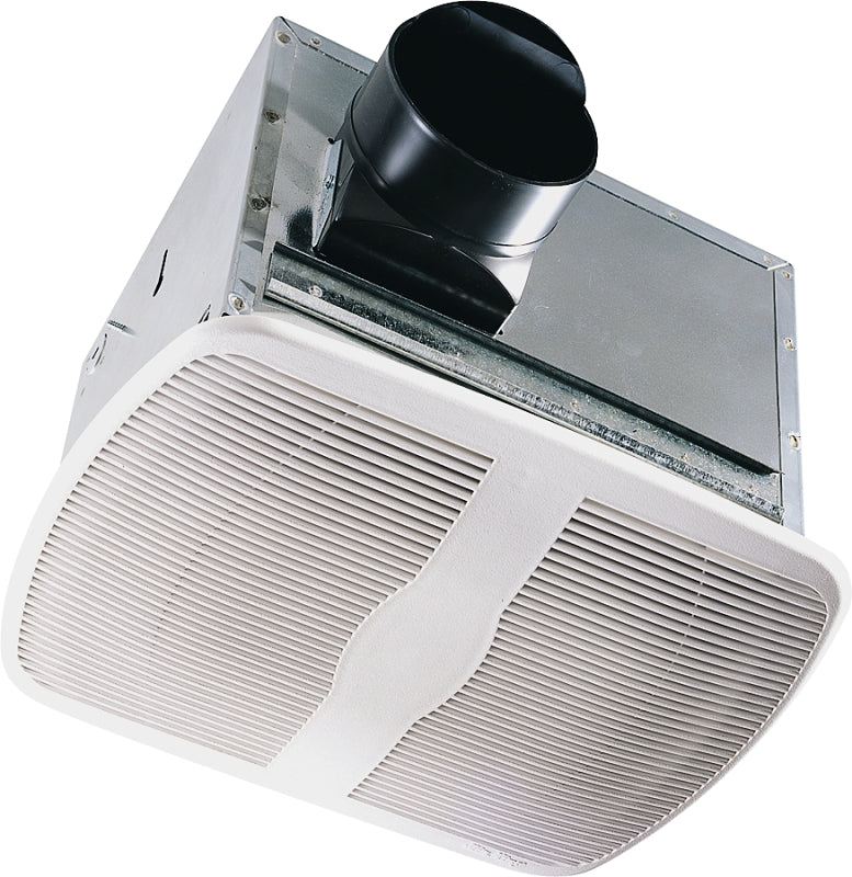 AIR KING Air King AK80 Exhaust Fan, 9-3/8 in L, 10-7/8 in W, 0.3 A, 120 V, 80 cfm Air, Metal PLUMBING, HEATING & VENTILATION AIR KING