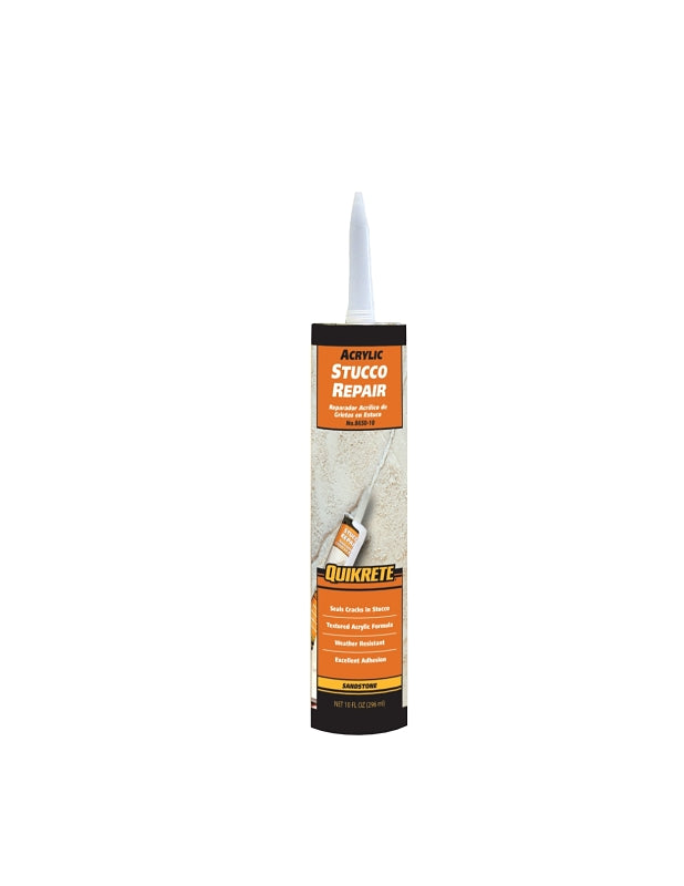 QUIKRETE Quikrete 8650-10 Repair Sealant, Gray, 10 oz Tube