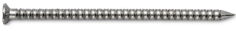 PRO-FIT ProFIT 0241135 Siding Nail, 6D, 2 in L, 304 Stainless Steel, Checkered Brad Head, Ring Shank, 5 lb