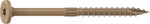 CAMO Camo 0355179 Framing Screw, 0.16 in Thread, 3 in L, Flat Head, Star Drive, Slash Point, PROTECH Ultra 4 Coated, 1000 HARDWARE & FARM SUPPLIES CAMO