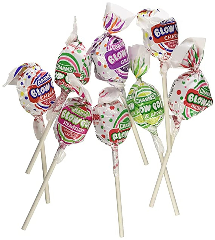CHARMS BLOW POPS Charms Blow Pop 3869 Assorted Lollipop, 65 oz