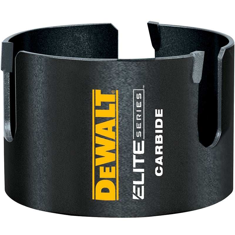 DEWALT DEWALT ELITE Series DAH4614 Hole Saw, 6-1/4 in Dia, 2-7/16 in D Cutting, 5/8 in Arbor, Carbide Cutting Edge