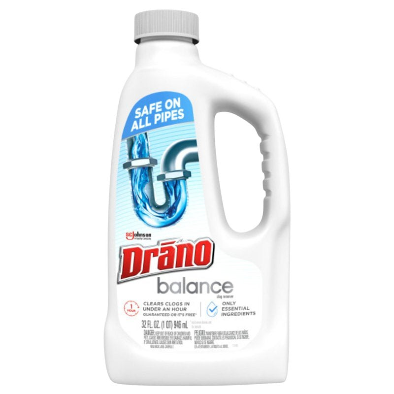 DRANO Drano Balance 432 Clog Remover, Gel, 32 oz Bottle PLUMBING, HEATING & VENTILATION DRANO