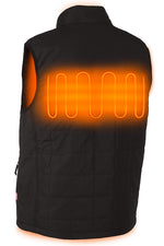 MILWAUKEE Milwaukee M12 Series 305B-21M Vest Kit, M, Men's, Fits to Chest Size: 40 to 42 in, Polyester, Black CLOTHING, FOOTWEAR & SAFETY GEAR MILWAUKEE