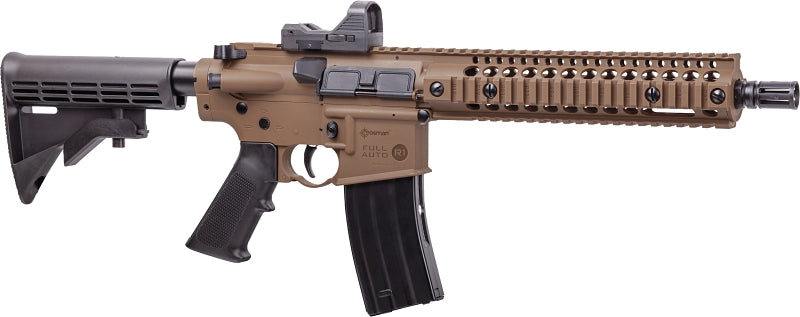CROSMAN Crosman CFAR1X Air Rifle, BB Caliber, 430 fps, Smooth Bore Barrel, 25 Shot, Full, Semi-Automatic Trigger