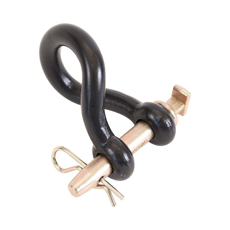 KOCH INDUSTRIES Koch 4004443 Twisted Clevis, 5/8 in, Steel, Powder-Coated/Zinc