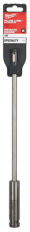 MILWAUKEE Milwaukee PLUS-LOK 48-20-6940 Drill Bit Extension, 7/8 in Drive, 25/64 in Shank, SDS Plus Shank, 12 in L, Steel HARDWARE & FARM SUPPLIES MILWAUKEE