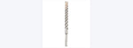 MILWAUKEE Milwaukee MX4 48-20-7203 Rotary Hammer Drill Bit, 5/8 in Dia, 12 in OAL, 4-Cutter, 13/32 in Dia Shank TOOLS MILWAUKEE