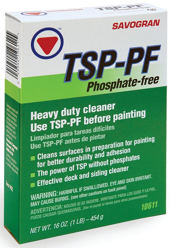 SUNNYSIDE Savogran 10611 All-Purpose Cleaner, 1 lb Box, Solid, White