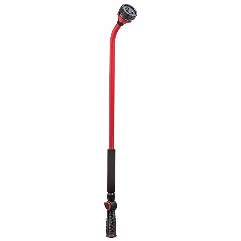 ORBIT IRRIGATION PRODUCTS Orbit 56365 Turret Wand, 7 -Spray Pattern, Zinc, Black/Red, 33 in L Wand