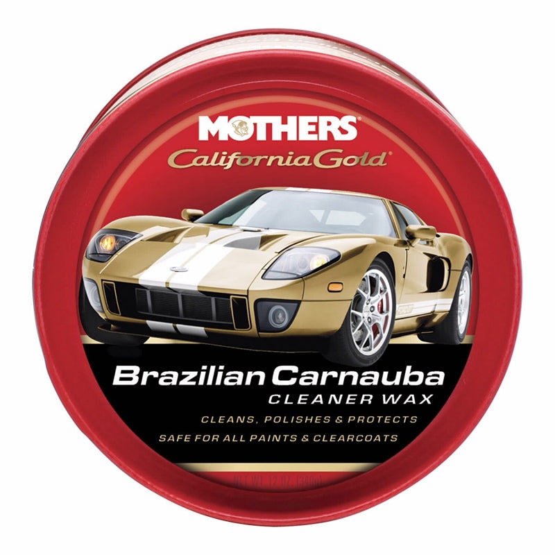 MOTHERS California Gold 05500 Cleaner Wax, 12 oz, Paste, Perfume AUTOMOTIVE MOTHERS