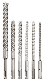 MILWAUKEE Milwaukee MX4 48-20-7499 Rotary Hammer Drill Bit kit, 6-Piece, Carbide/Steel TOOLS MILWAUKEE
