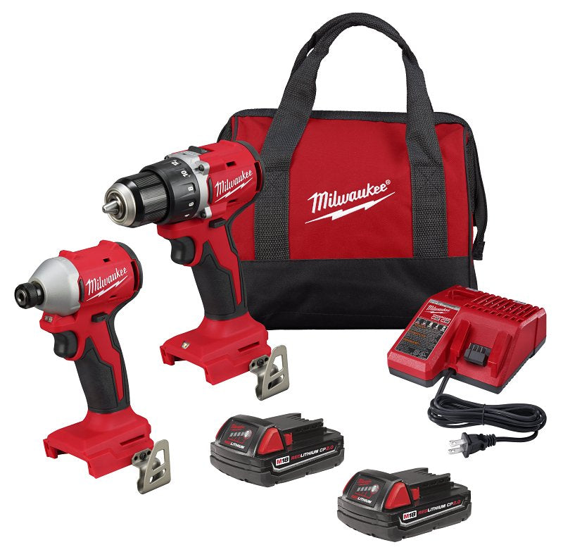 MILWAUKEE Milwaukee M18 3692-22CT 2-Tool Combo Kit, Battery Included, 18 V, Lithium-Ion TOOLS MILWAUKEE