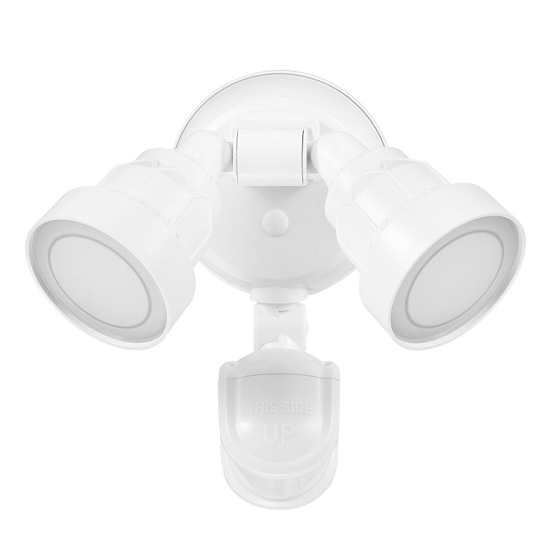GLOBE ELECTRIC globe 17000201 Security Flood Light, 120 V, 15 W, 1 -Lamp, LED Lamp, Bright White, 1400 Lumens, 4000 K Color Temp ELECTRICAL GLOBE ELECTRIC