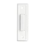 HEATH-ZENITH Heath Zenith 18000092 Doorbell Button, Wired, Push Button, Plastic, White, Lighted