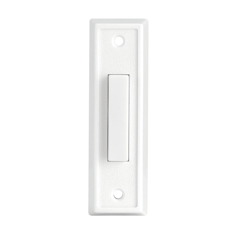 HEATH-ZENITH Heath Zenith 18000092 Doorbell Button, Wired, Push Button, Plastic, White, Lighted