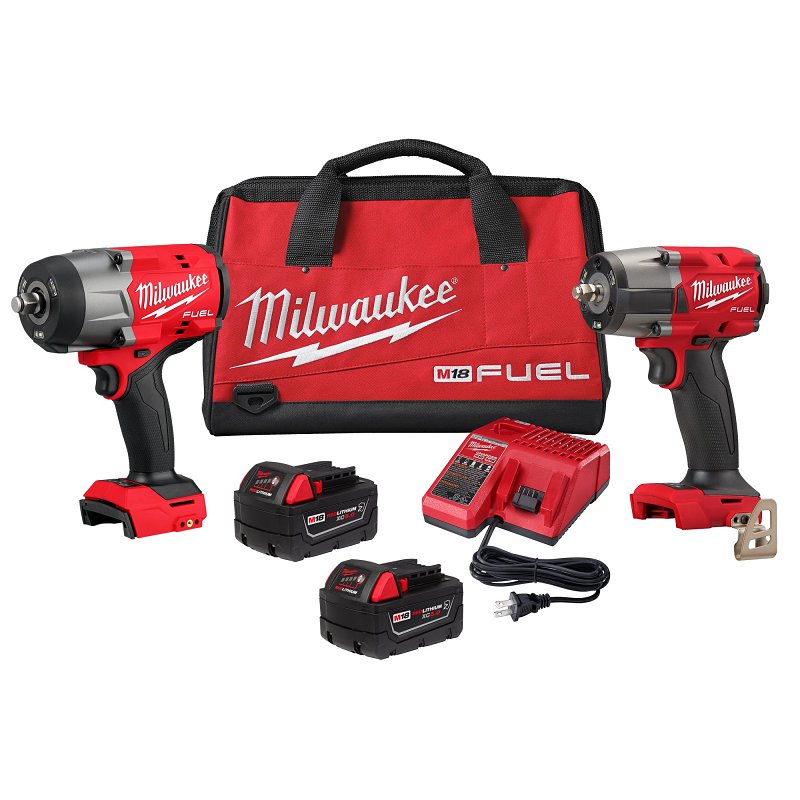 MILWAUKEE Milwaukee M12 3010-22 Automotive Combo Kit, Battery Included, 18 V, Lithium-Ion