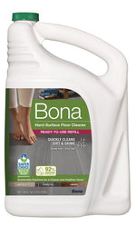 BONA Bona WM700018172 Hard-Surface Floor Cleaner Refill, 128 oz Bottle, Liquid, Mild, Green