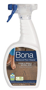 BONA Bona WM700051171 Hardwood Floor Cleaner, 32 oz, Liquid, Mild, Light Blue