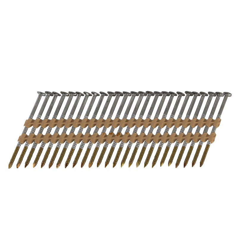 METABO HPT Metabo HPT 10103HPT Sheathing Nail, 7D, 2-3/8 in L, 21 ga Gauge, Steel, Basic Bright, Full Round Head, Ring Shank HARDWARE & FARM SUPPLIES METABO HPT
