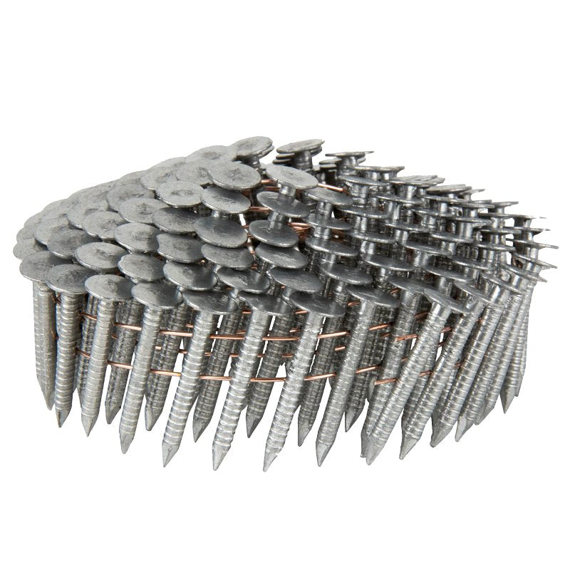 METABO HPT Metabo HPT 12131HPT Roofing Nail, 3D, 1-1/4 in L, Steel, Electro-Galvanized, Full Round Head, Ring Shank HARDWARE & FARM SUPPLIES METABO HPT