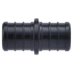 SHARKBITE SharkBite UP016A5 Coupling, 3/4 x 3/4 in, Barb, PEX-B, Polymer, Black, 200 psi Pressure PLUMBING, HEATING & VENTILATION SHARKBITE