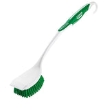 THE LIBMAN COMPANY Libman 10 Long Handle Scrub Brush, 2 in L Trim, Plastic, 5 in W Brush, 17.63 in OAL CLEANING & JANITORIAL SUPPLIES THE LIBMAN COMPANY