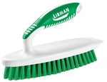 THE LIBMAN COMPANY Libman 16 Scrub Brush, 1 in L Trim, Pet, 7-1/2 in W Brush, 7-1/4 in OAL, White CLEANING & JANITORIAL SUPPLIES THE LIBMAN COMPANY