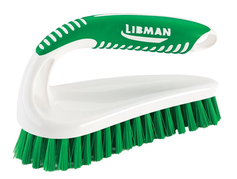 THE LIBMAN COMPANY Libman 57 Power Scrub Brush, 1 in L Trim, Pet, Green, 2-1/2 in W Brush, 6.37 in OAL, Green/White CLEANING & JANITORIAL SUPPLIES THE LIBMAN COMPANY