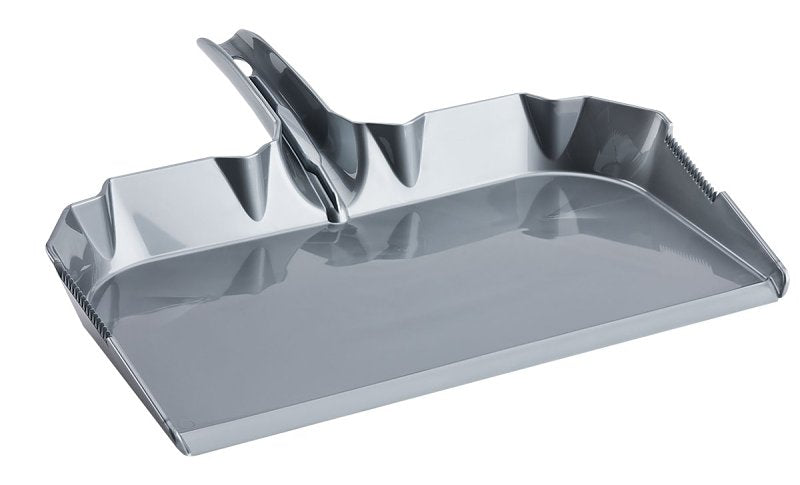 THE LIBMAN COMPANY Libman 581 Dustpan, 17.88 in L, 18.13 in W, Polypropylene, Gray