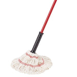 THE LIBMAN COMPANY Libman Big Tornado 988 Wet Mop, Quick Change Mop Connection, Yarn Mop Head, Steel Handle