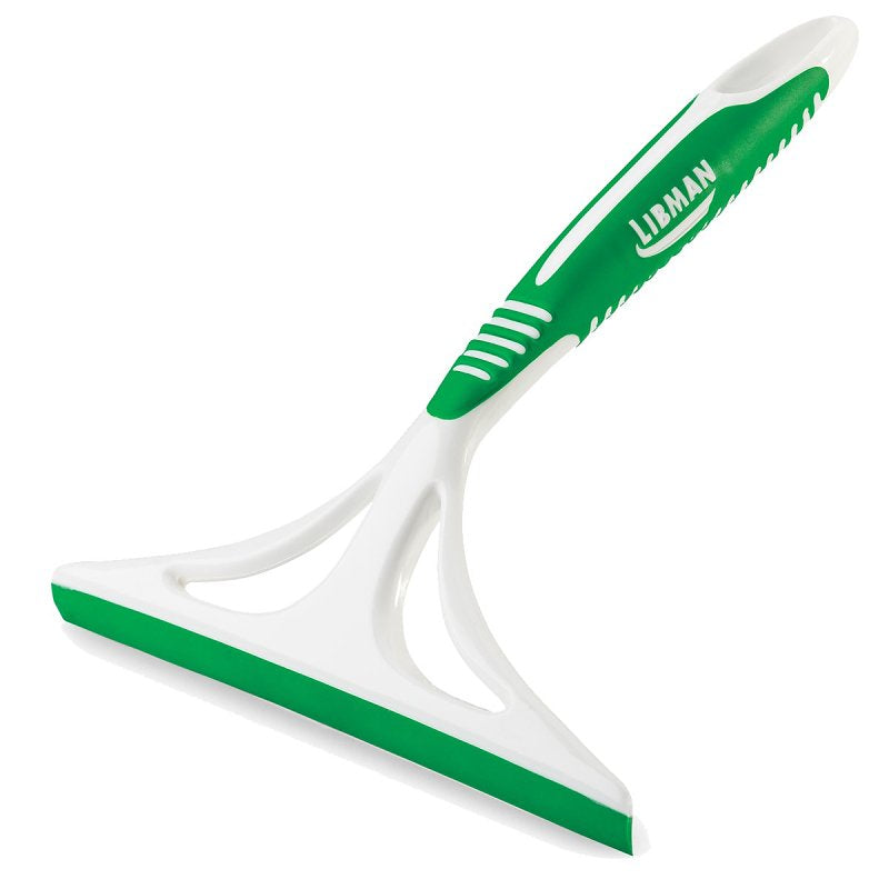 THE LIBMAN COMPANY Libman 1070 Window Squeegee, 8 in Blade, Rubber Blade, 8.88 in OAL, Green/White CLEANING & JANITORIAL SUPPLIES THE LIBMAN COMPANY