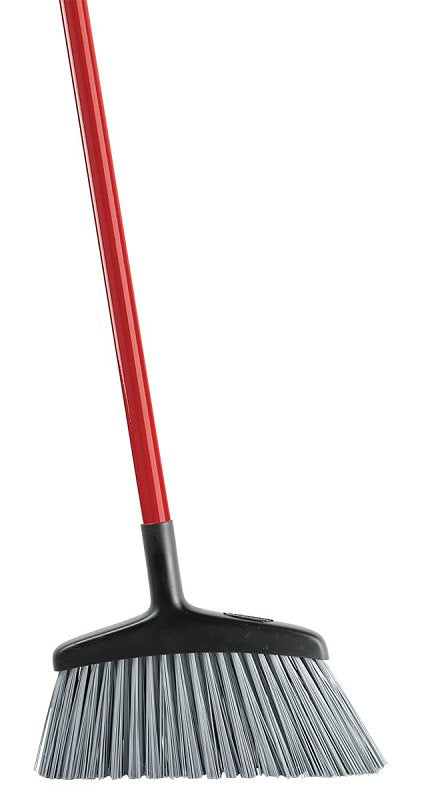 THE LIBMAN COMPANY Libman 1102 Rough Surface Angle Broom, Bristle made of recycled PET polymers, 53 in L, Steel handle