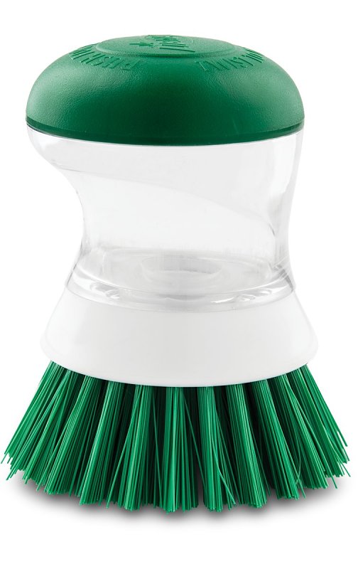 THE LIBMAN COMPANY Libman 1278 Palm Brush, Nylon Trim, Comfort Grip Handle, Green Handle CLEANING & JANITORIAL SUPPLIES THE LIBMAN COMPANY