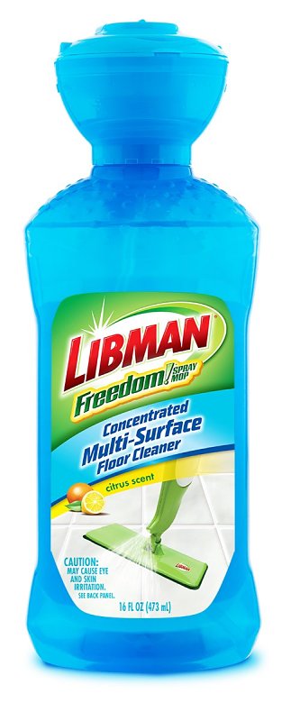 THE LIBMAN COMPANY Libman Freedom 4008 Multi-Surface Cleaner, 16 oz, Liquid, Citrus, Clear CLEANING & JANITORIAL SUPPLIES THE LIBMAN COMPANY