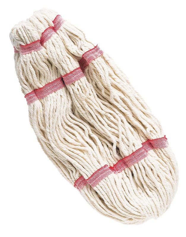 THE LIBMAN COMPANY Libman Big Tornado 989 String Mop Refill, 16 oz Capacity, Quick-Change, Yarn, Red