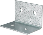 SIMPSON STRONG-TIE Simpson Strong-Tie HL HL35 Single Row Angle, 3-1/4 in W, 3-1/4 in D, 5 in H, Steel, Galvanized/Zinc
