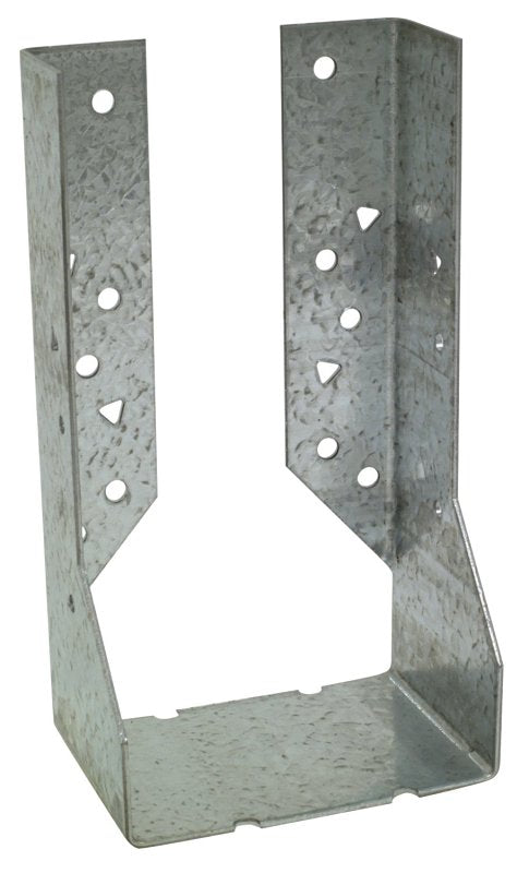 SIMPSON STRONG-TIE Simpson Strong-Tie HUC HUC48 Hanger, 6-13/16 in H, 2-1/2 in D, 3-9/16 in W, 4 x 8 in, Steel, Galvanized