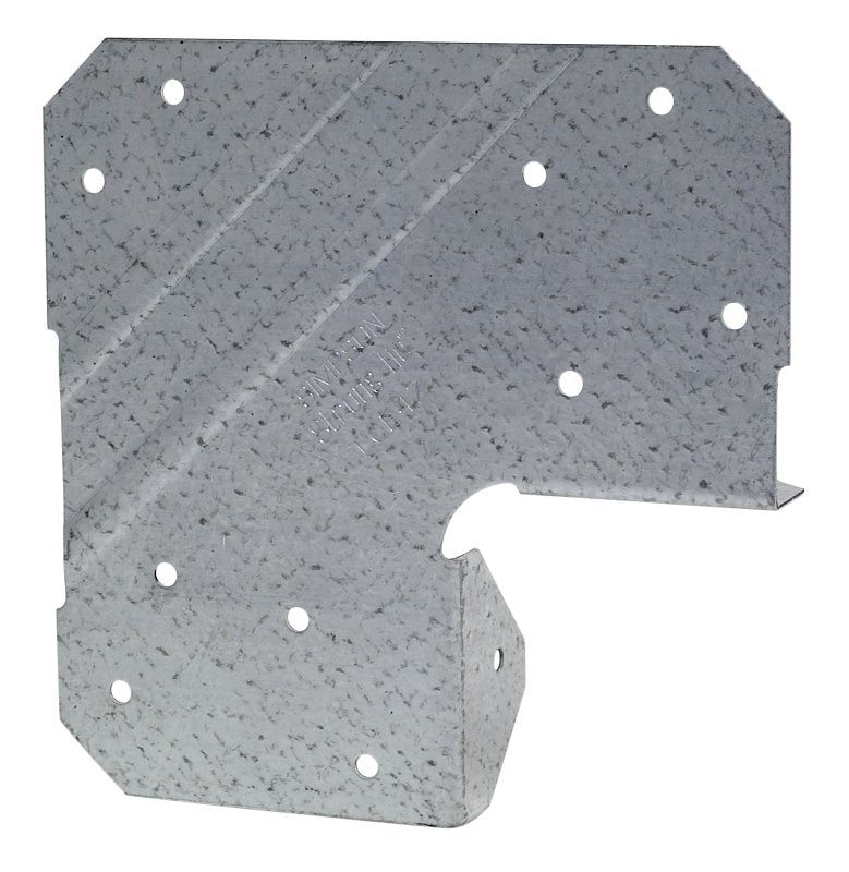 SIMPSON STRONG-TIE Simpson Strong-Tie LCE LCE4Z Light Post Cap, Steel, ZMAX