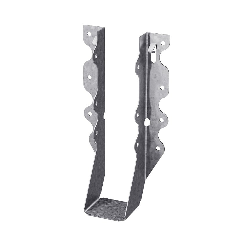 SIMPSON STRONG-TIE Simpson Strong-Tie LU LU28 Joist Hanger, 6-3/8 in H, 1-1/2 in D, 1-9/16 in W, 2 x 8 in, Steel, Galvanized/Zinc