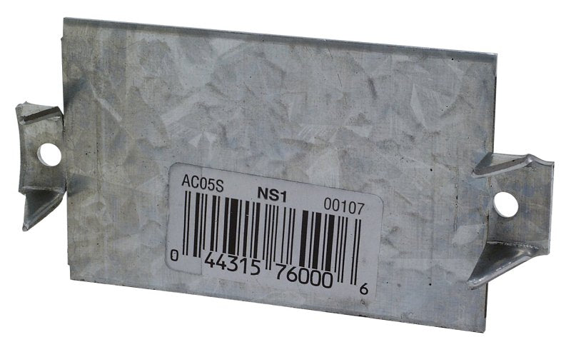 SIMPSON STRONG-TIE Simpson Strong-Tie NS NS1 Stopper, 14 ga Gauge, Steel, Galvanized/Zinc