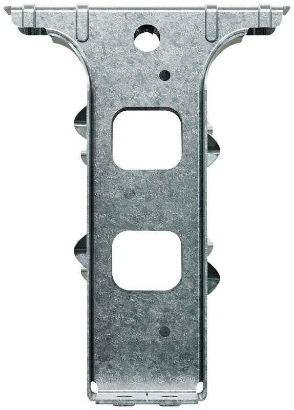 SIMPSON STRONG-TIE Simpson Strong-Tie PF Series PFD26B Post Frame Saddle Hanger, 5-3/8 in H, 1-1/4 in D, 1-9/16 in W, 2 x 6 in, Steel, 1/PK