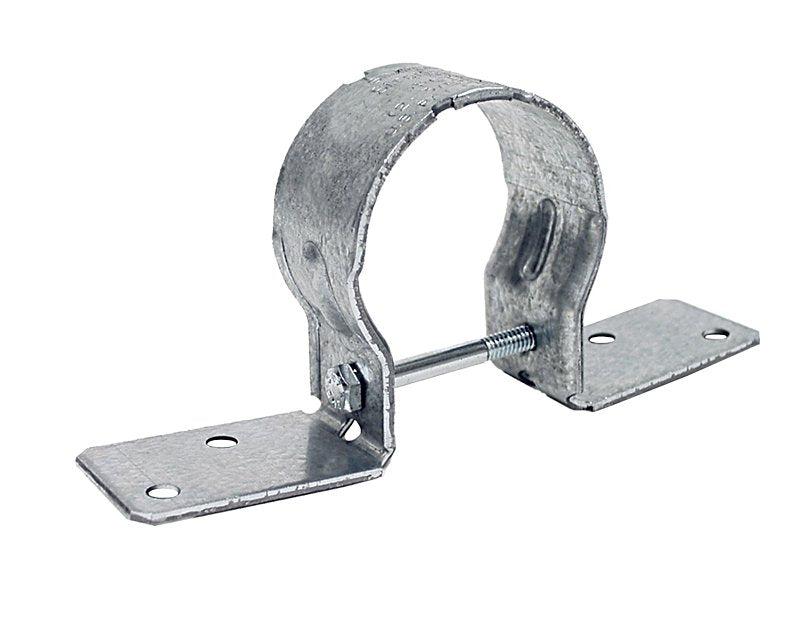 SIMPSON STRONG-TIE Simpson Strong-Tie PGT Series PGT2Z-R Pipe Grip Tie, 6-1/2 in W, 12 ga Thick Material, Steel, ZMAX, 1/PK