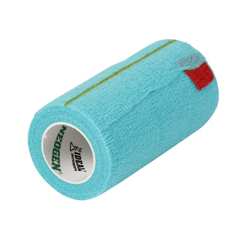 NEOGEN SyrFlex TA3400TB-E Cohesive Bandage, 4 in, Teal HARDWARE & FARM SUPPLIES NEOGEN