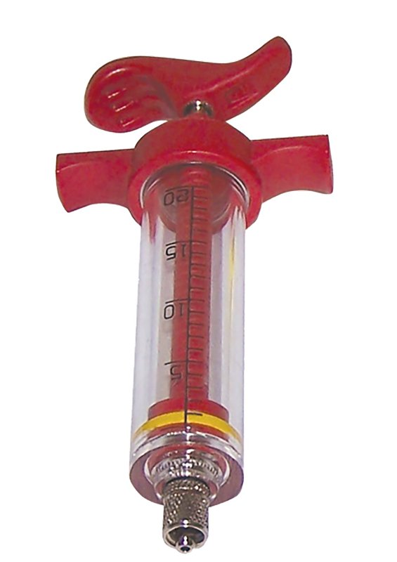 NEOGEN Neogen 9812 Syringe, 20 cc, Nylon, Red HARDWARE & FARM SUPPLIES NEOGEN