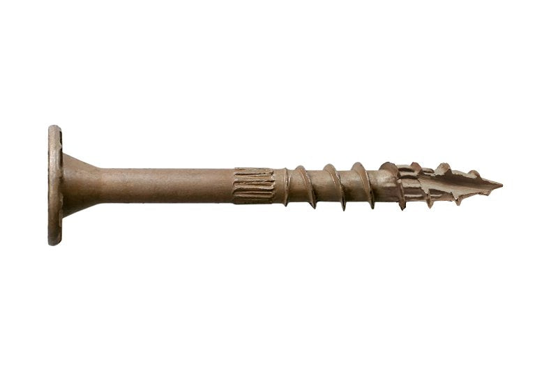 SIMPSON STRONG-TIE Simpson Strong-Tie Strong-Drive SDWS SDWS22300DB-RP1 Timber Screw, 3 in L, Serrated Thread, Washer Head, Tan, Steel HARDWARE & FARM SUPPLIES SIMPSON STRONG-TIE
