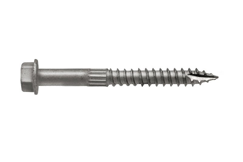 SIMPSON STRONG-TIE Simpson Strong-Tie Strong-Drive SDS SDS25212-R25 Connector Screw, 2-1/2 in L, Serrated Thread, Hex Head, Hex Drive