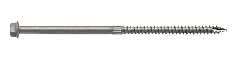 SIMPSON STRONG-TIE Simpson Strong-Tie Strong-Drive SDS SDS25600-R10 Connector Screw, 6 in L, Serrated Thread, Hex Head, Hex Drive
