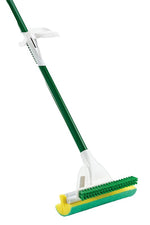 THE LIBMAN COMPANY Libman Nitty Gritty 2010 Roller Mop, 51 in OAL, Microfiber/Synthetic Mop Head, Steel Handle