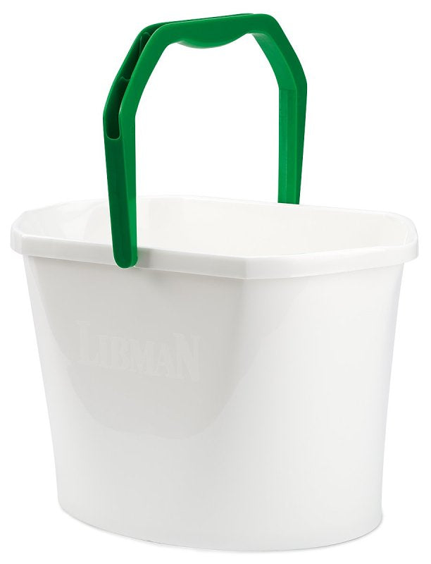THE LIBMAN COMPANY Libman 255 Utility Bucket, 3.5 gal, Polypropylene, White CLEANING & JANITORIAL SUPPLIES THE LIBMAN COMPANY